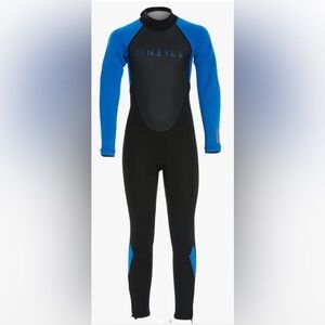 O'Neill Kids Swim Rashguard - Black and Blue